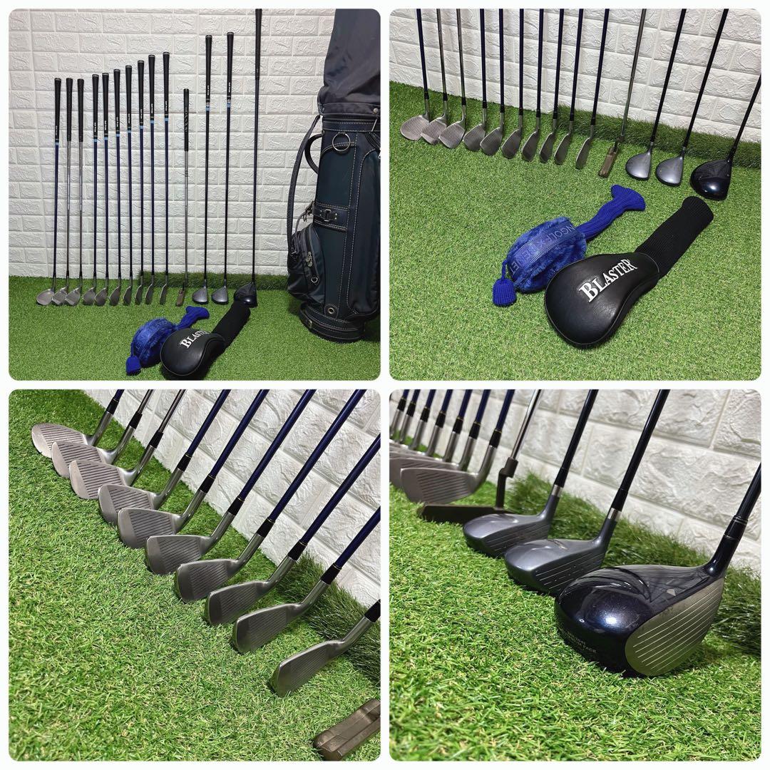 これからゴルフを始める方にオススメ ミズノ他 メンズゴルフクラブ豪華14本セット