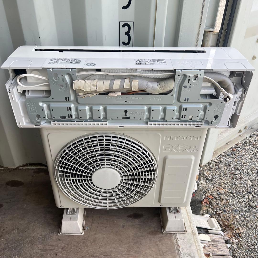 13ジャンク 激安早い者勝ち✨ ポンプダウン済み✨ 日立 主に6畳用 エアコン
