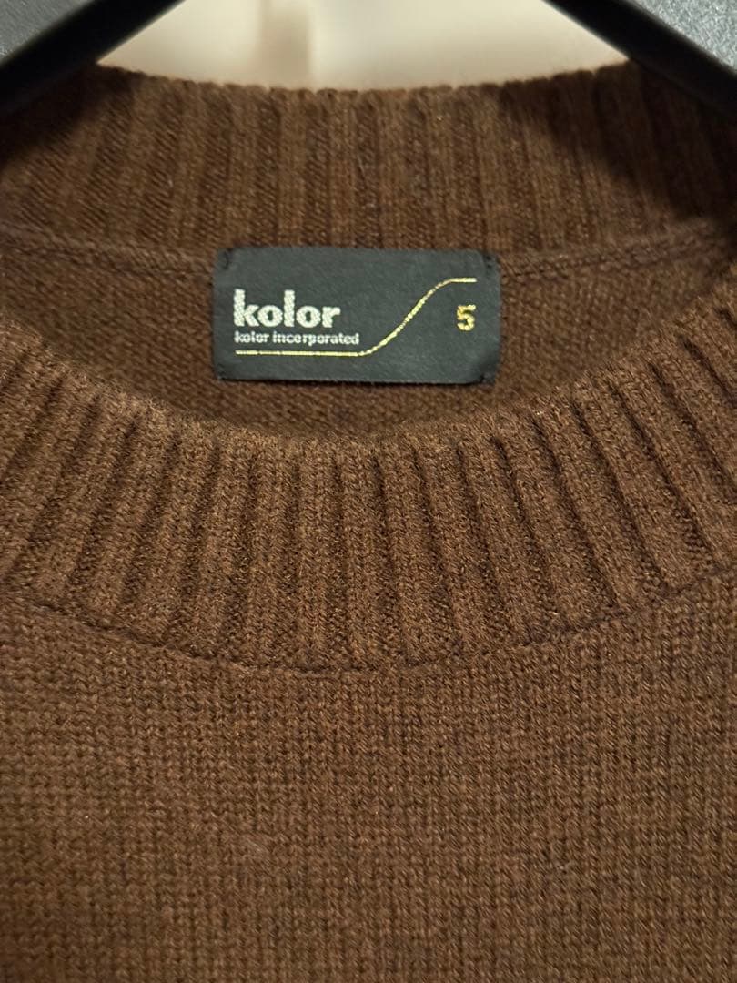 kolor 2021AW ドッキングニット サイズ5