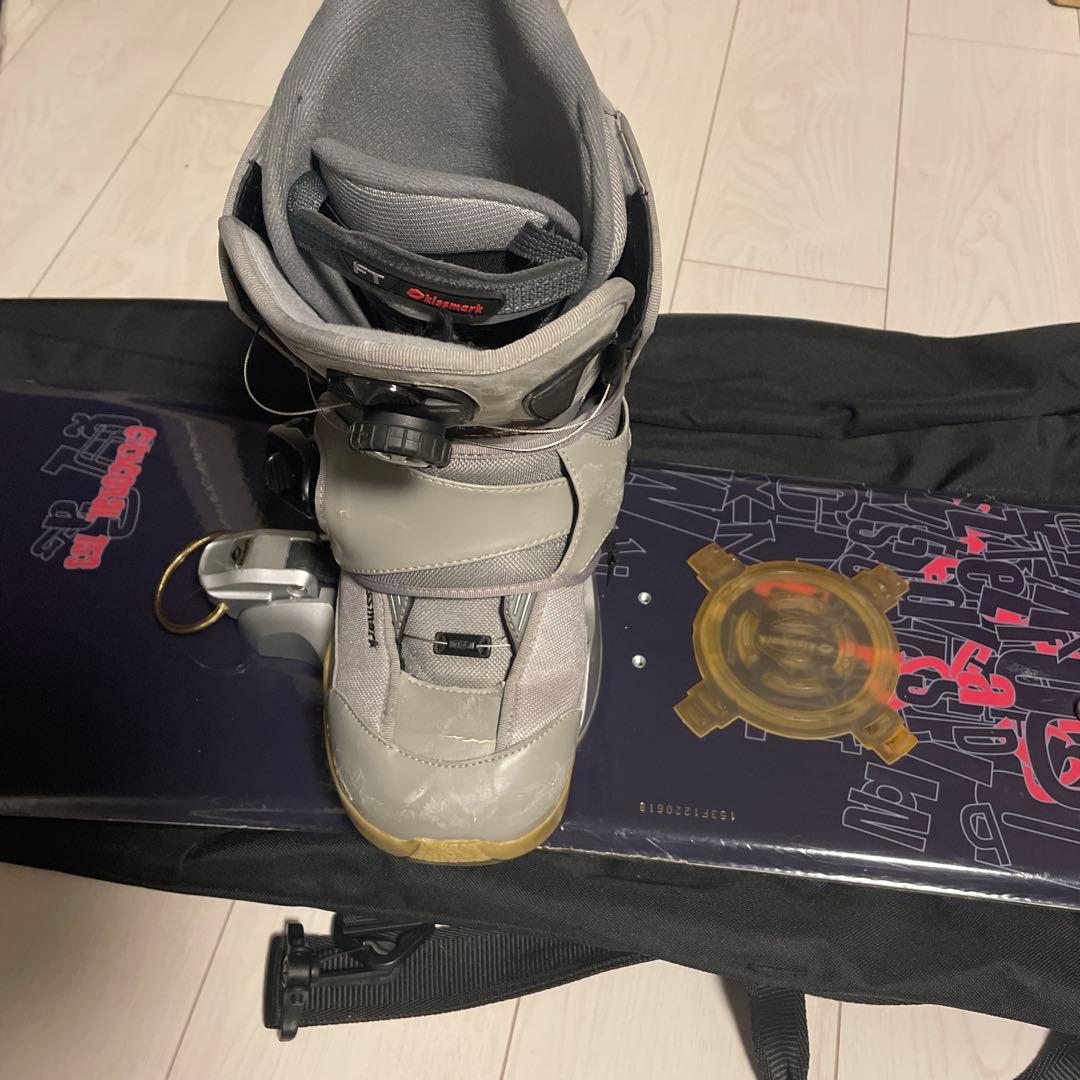 キスマーク　ステップイン ボード　ビンディング　ブーツ　3点セット
