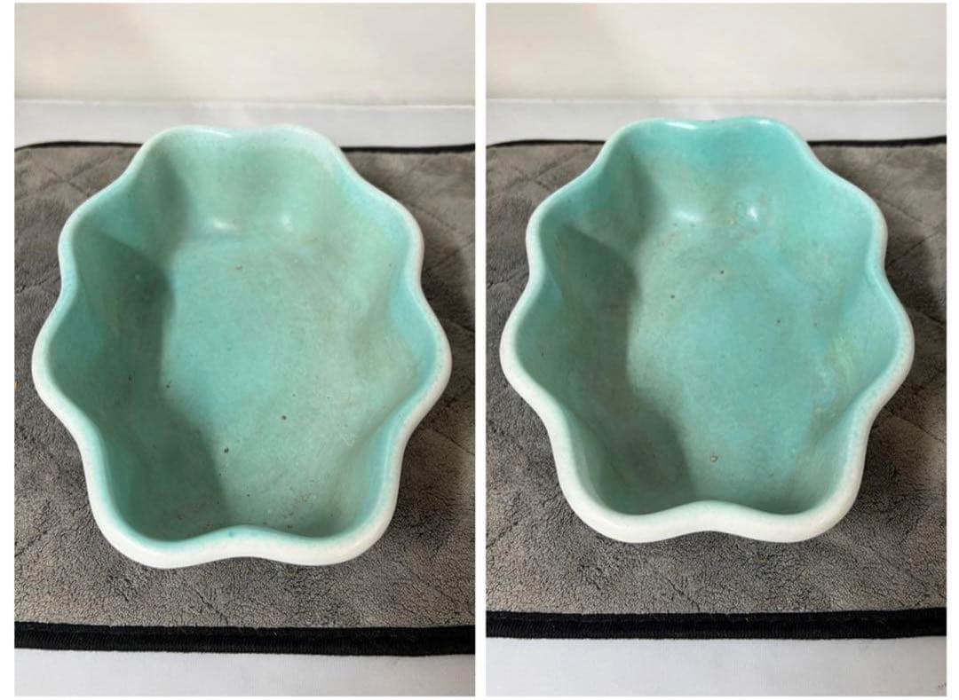 中国古美術　大清同治年治粉彩水盤　文房具　y205