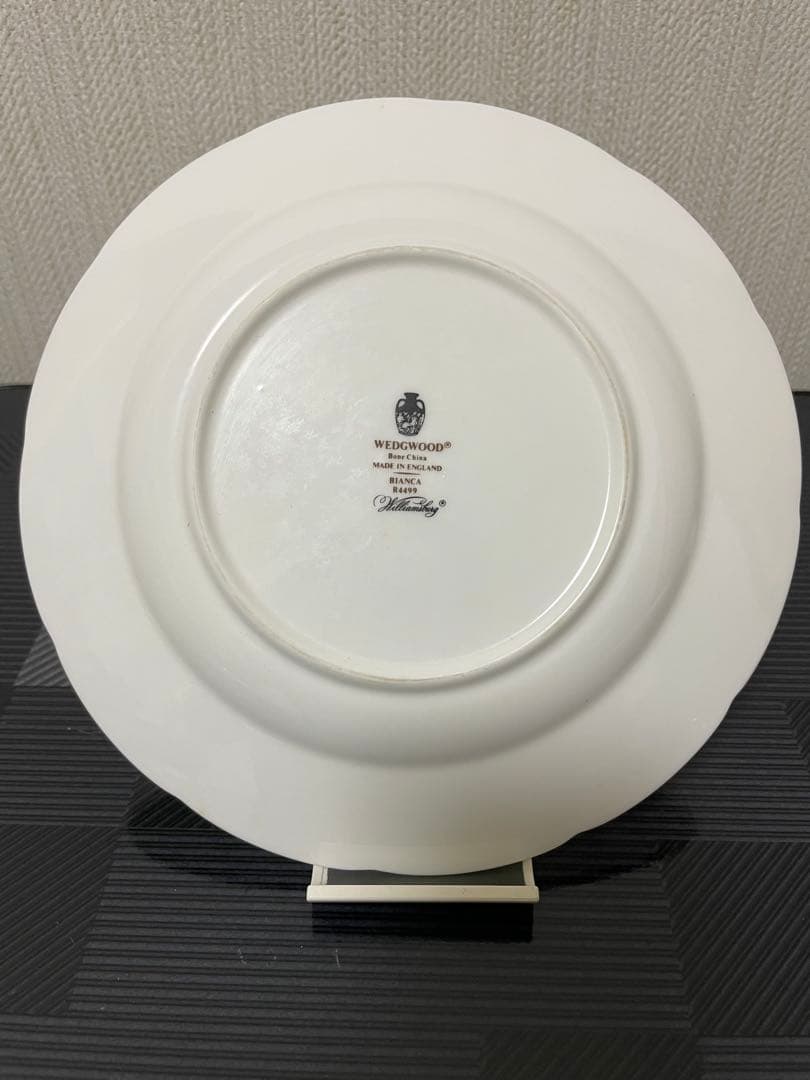 ウェッジウッド ビアンカ デザートプレート 6枚セット