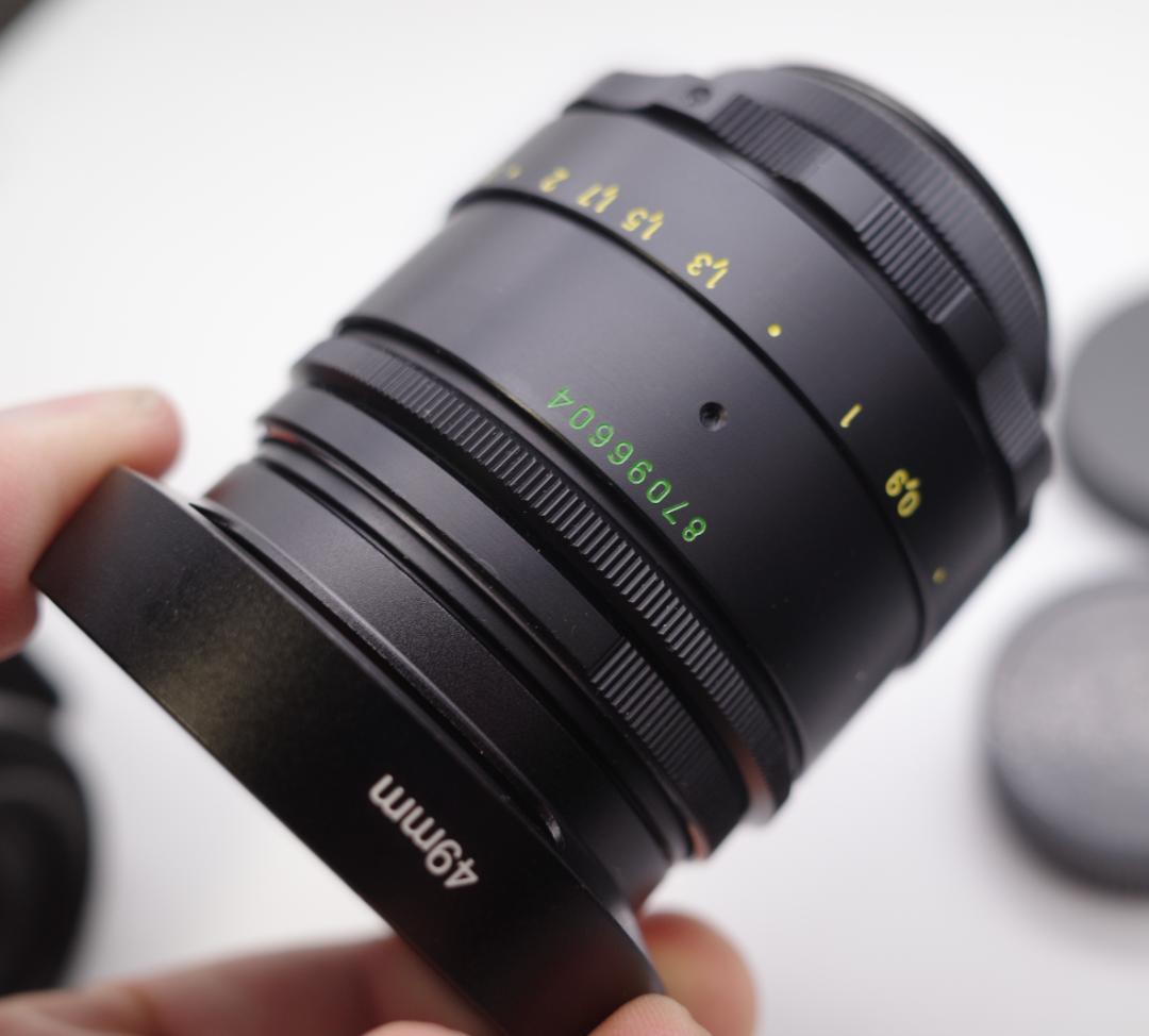 18　未使用　ぐるぐるボケレンズ　 ヘリオス　44-2　M42