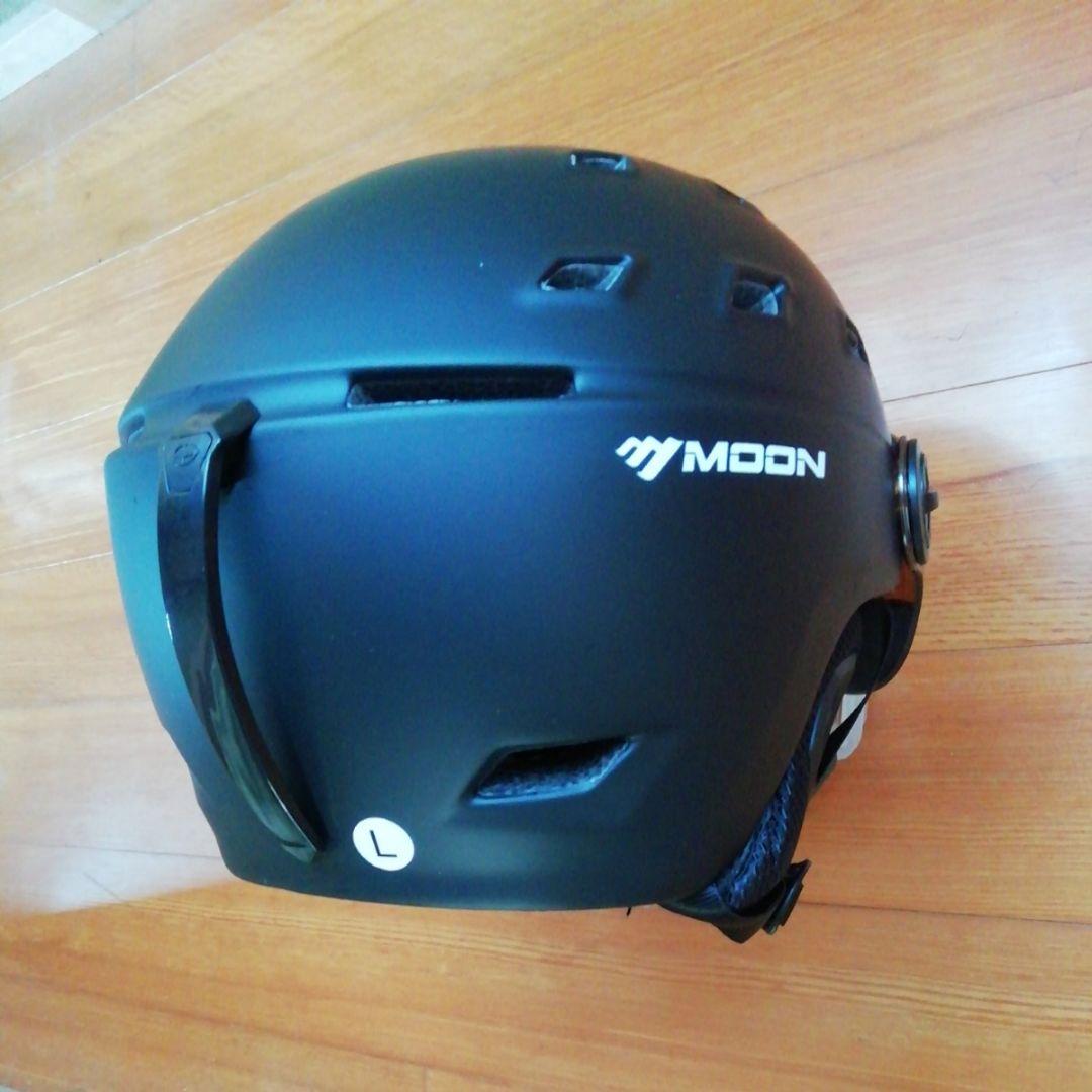 バイザー ヘルメット サイズ L（58cm～61cm）マットブラック