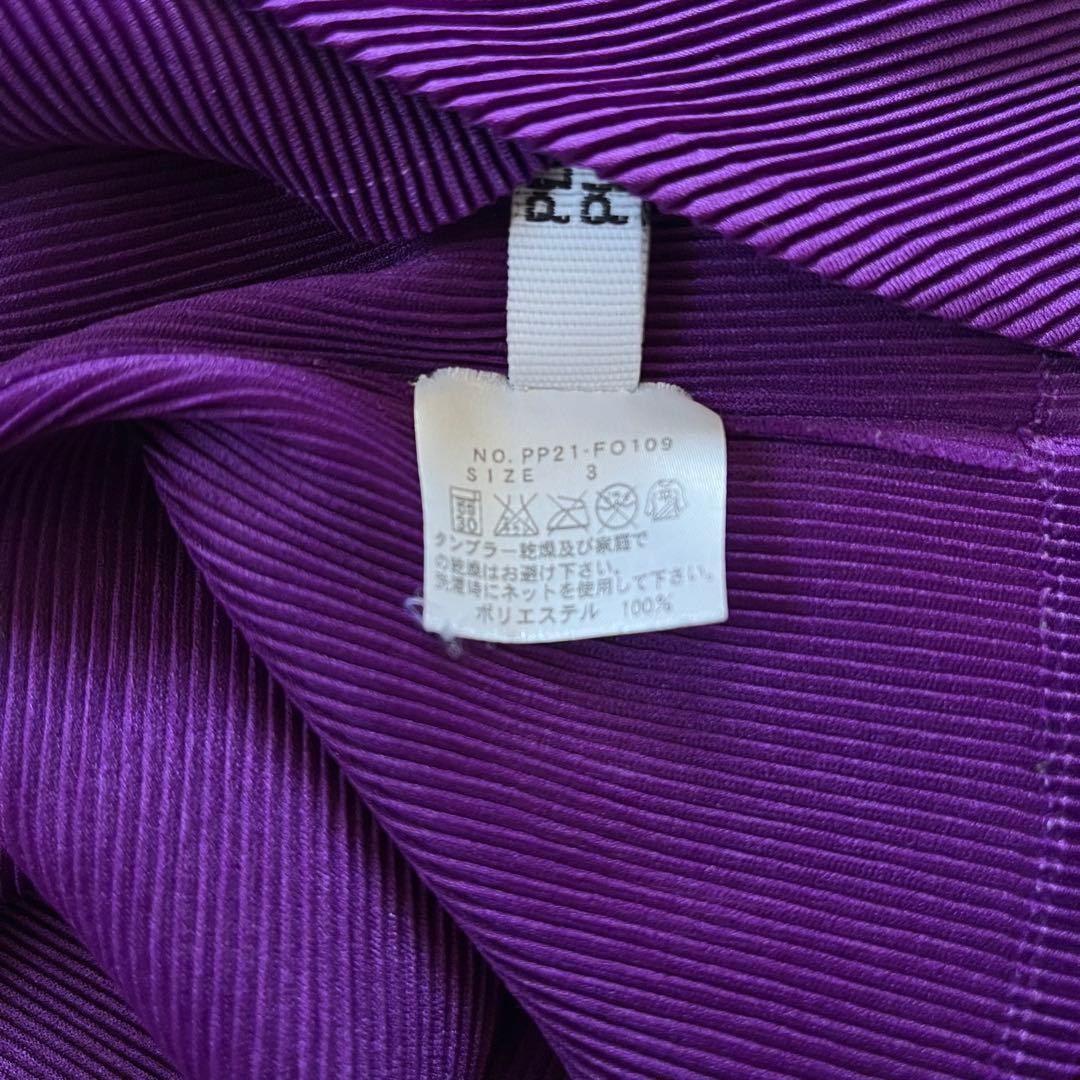 PLEATSPLEASE イッセイミヤケ ミストアンサンブル　パープル