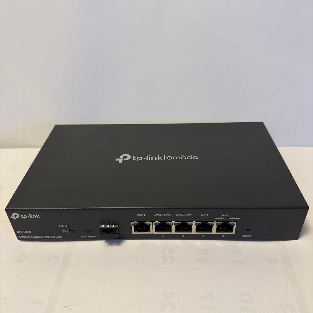 ● tp-link ● ER7206 Omada ギガビットVPNルーター