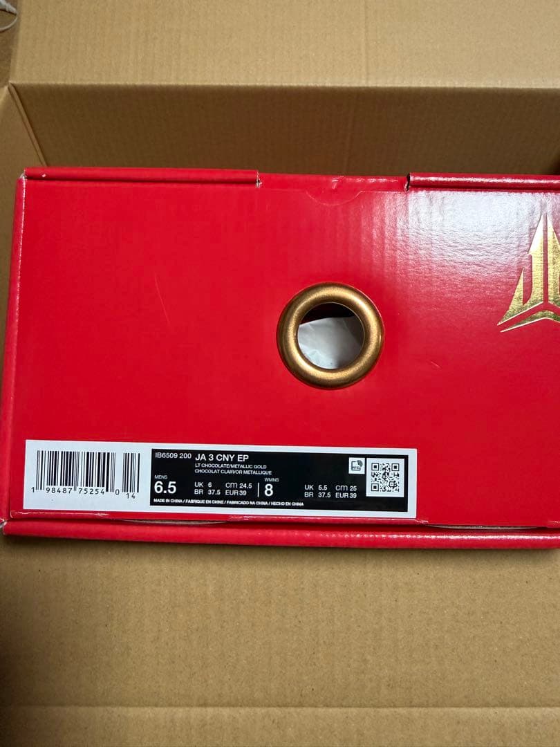 NIKE ja3 EP ナイキ ジャ3 午年 24.5cm