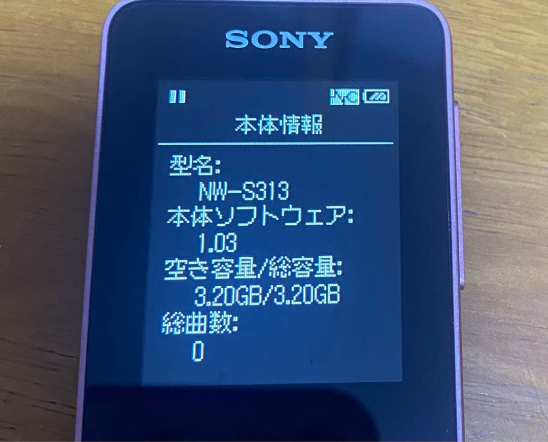 C*t様 SONY ウォークマン NW-S313/ワイヤレスイヤホンMDR-NW