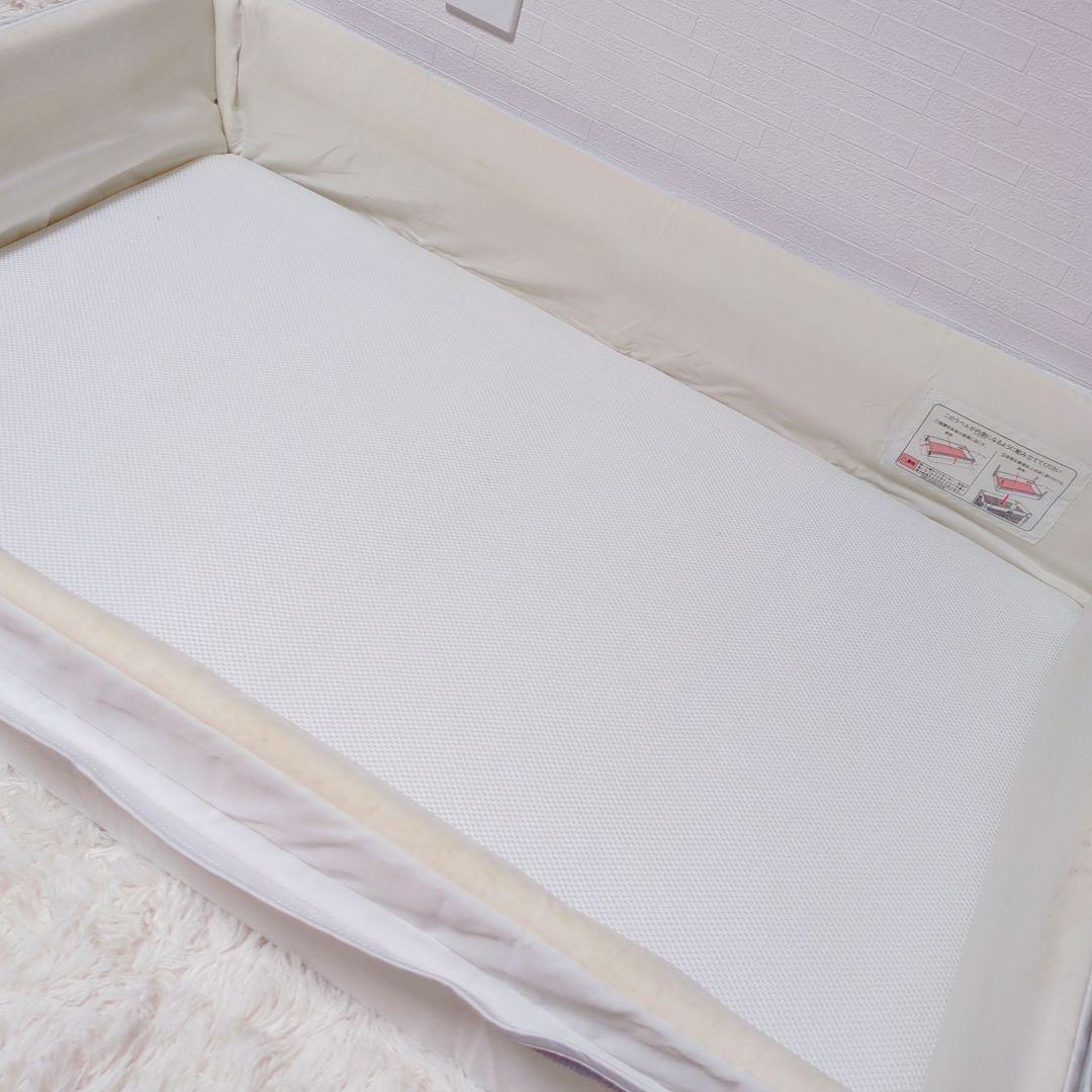 アップリカ ココネルエアーAB ベビーベッド グレーベアー