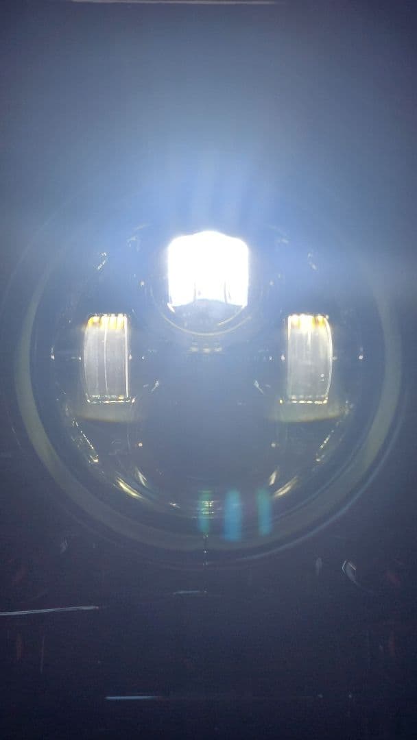 ハーレー純正 7インチ デーメーカー LED ヘッドライト / クローム