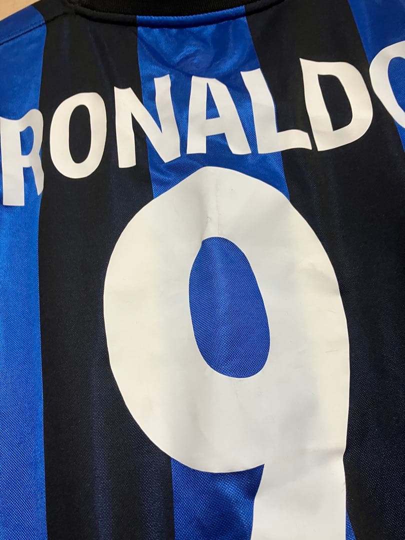 ロナウド　インテル　ユニフォーム　00-01  海外Mサイズ