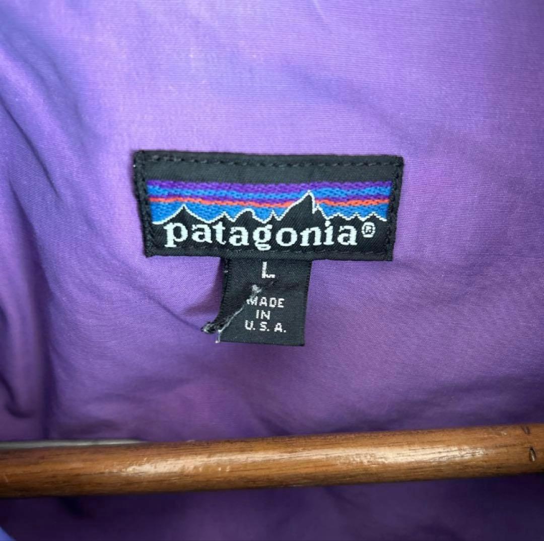 た*む様 古着Patagonia 80's USA製バギーズジャケット　Ｌサイズ