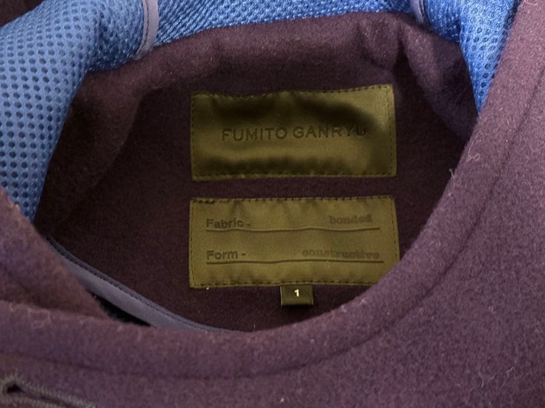 u*u様 FUMITO GANRYU Duffle Coat 1size