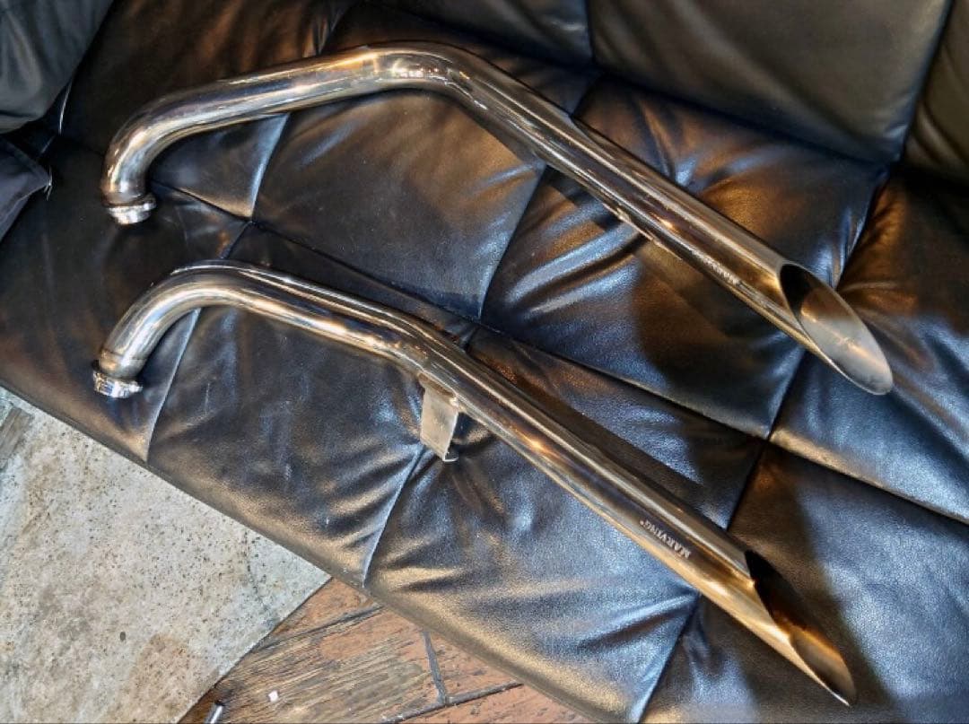 バルカン400 ドラッグパイプマフラー