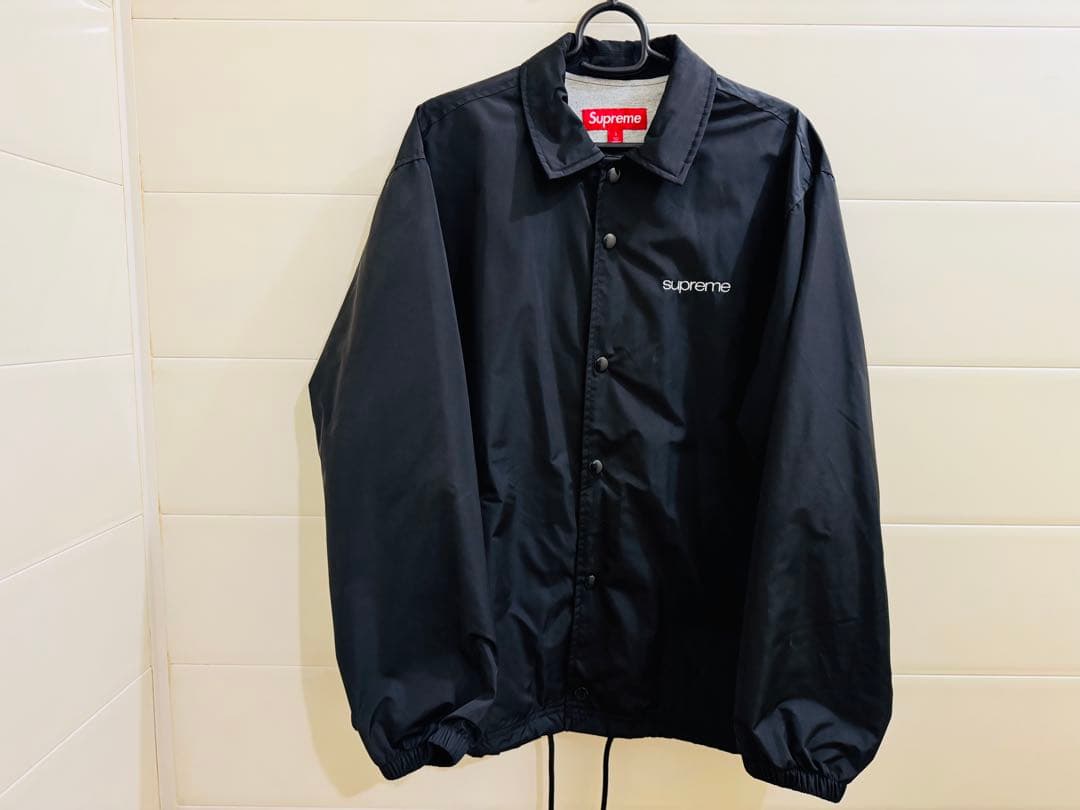 Supreme Nyc Coaches Jacket Black Sサイズ