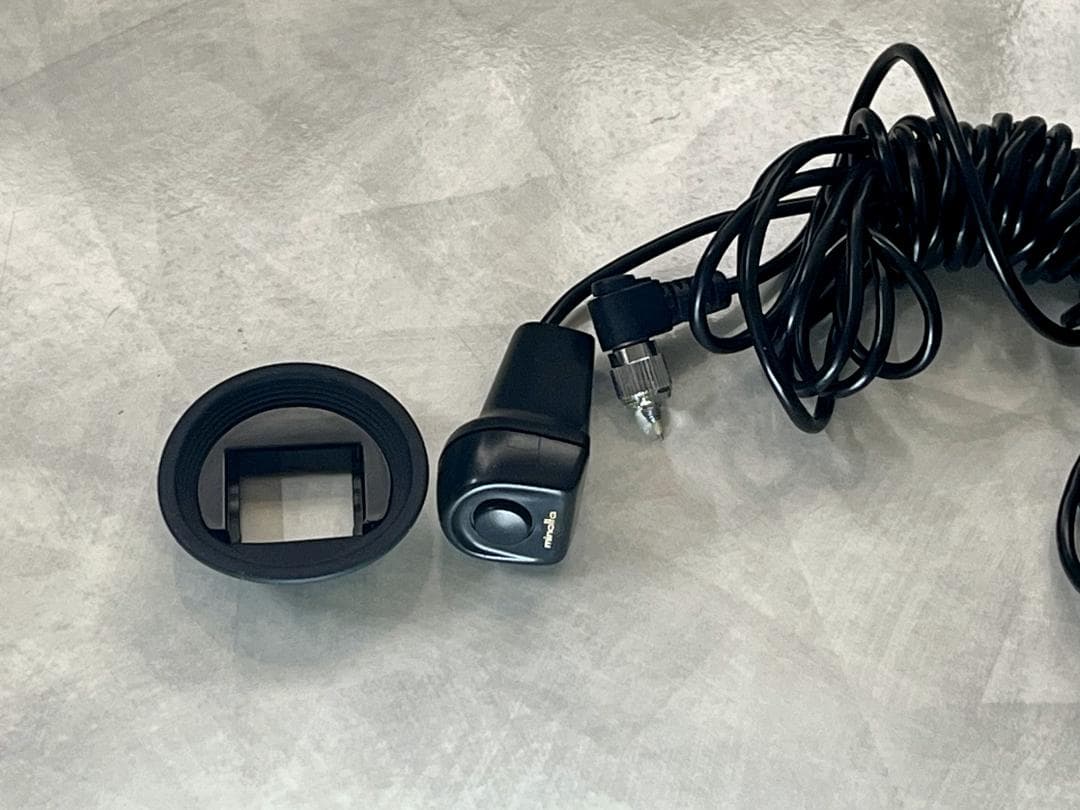 【美品】ミノルタXD + オートワインダーD +レンズ 45mm + 300mm