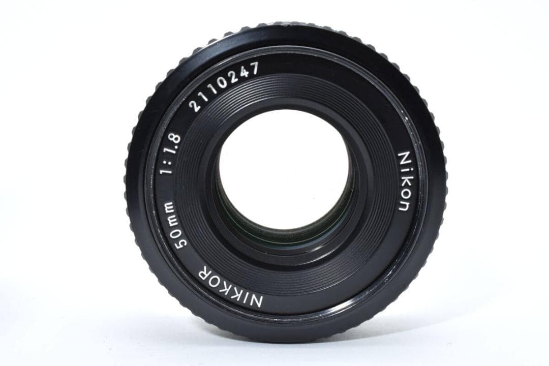 【美品】ニコン NIKON Ai-S NIKKOR 50mm F1.8 #21