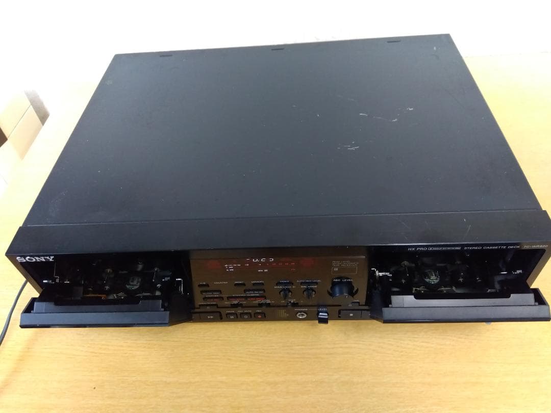 SONY デュアルカセットデッキ TC-WR820