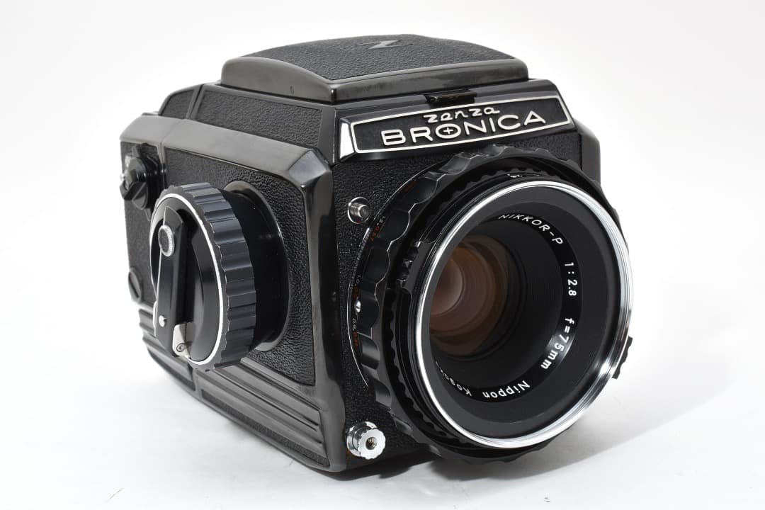 ゼンザ ブロニカ Zenza Bronica S2 ブラック 75mm 2821