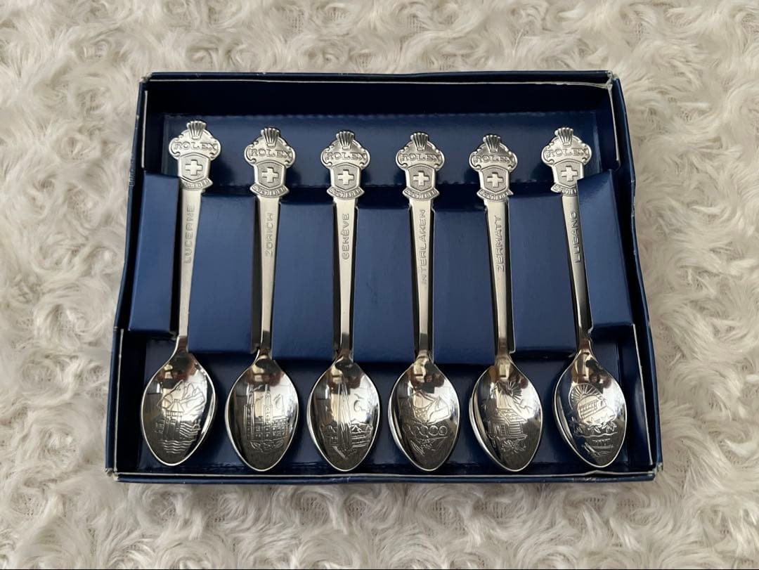 ロレックス　カトラリーセット　ブッフェラー　スプーンセット〈６本セット〉※蓋なし