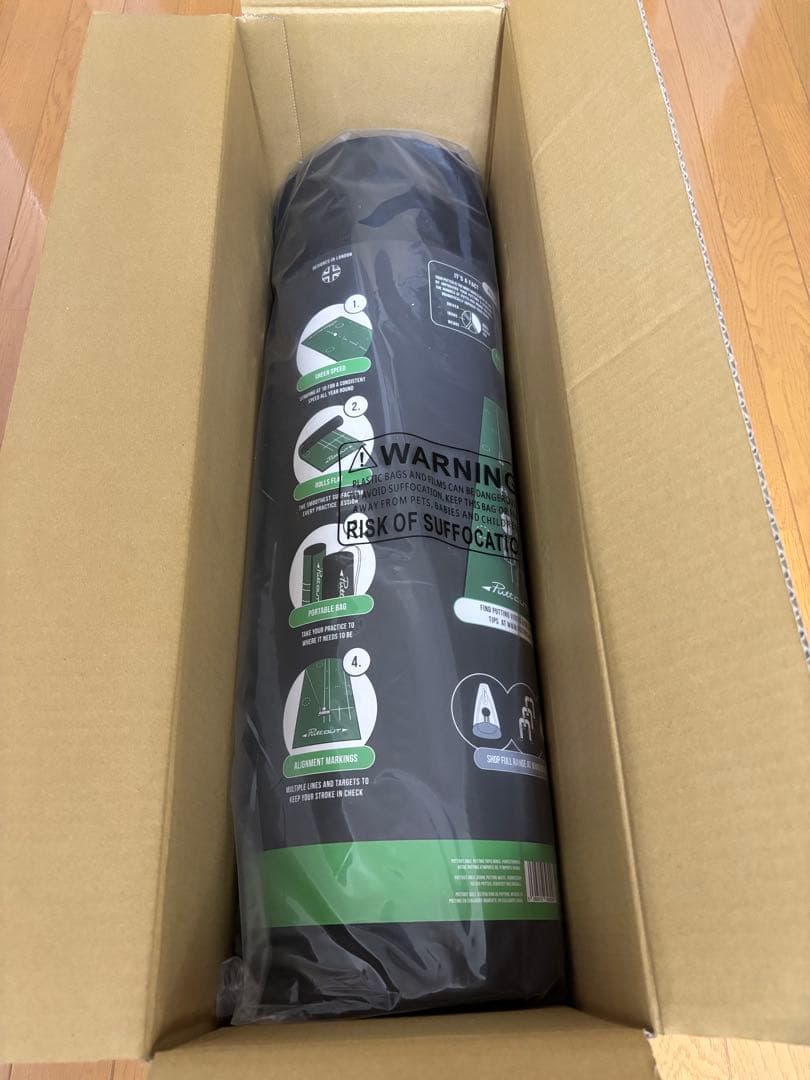 PuttOUT ゴルフ練習マット ラージ