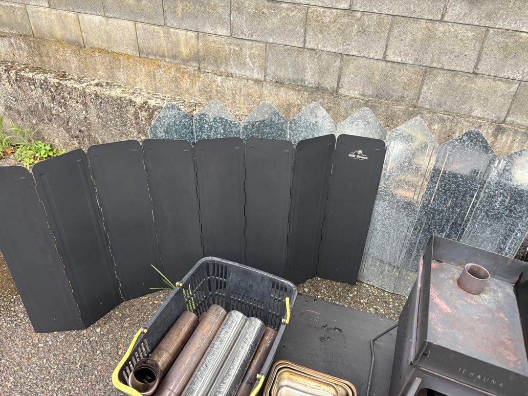 IESAUNA イエサウナセット 付属品付き テントサウナ