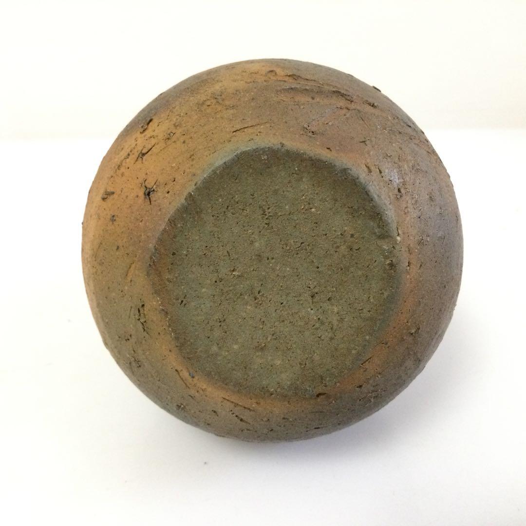 備前焼 人間国宝 藤原雄作 徳利 花瓶 供箱 M