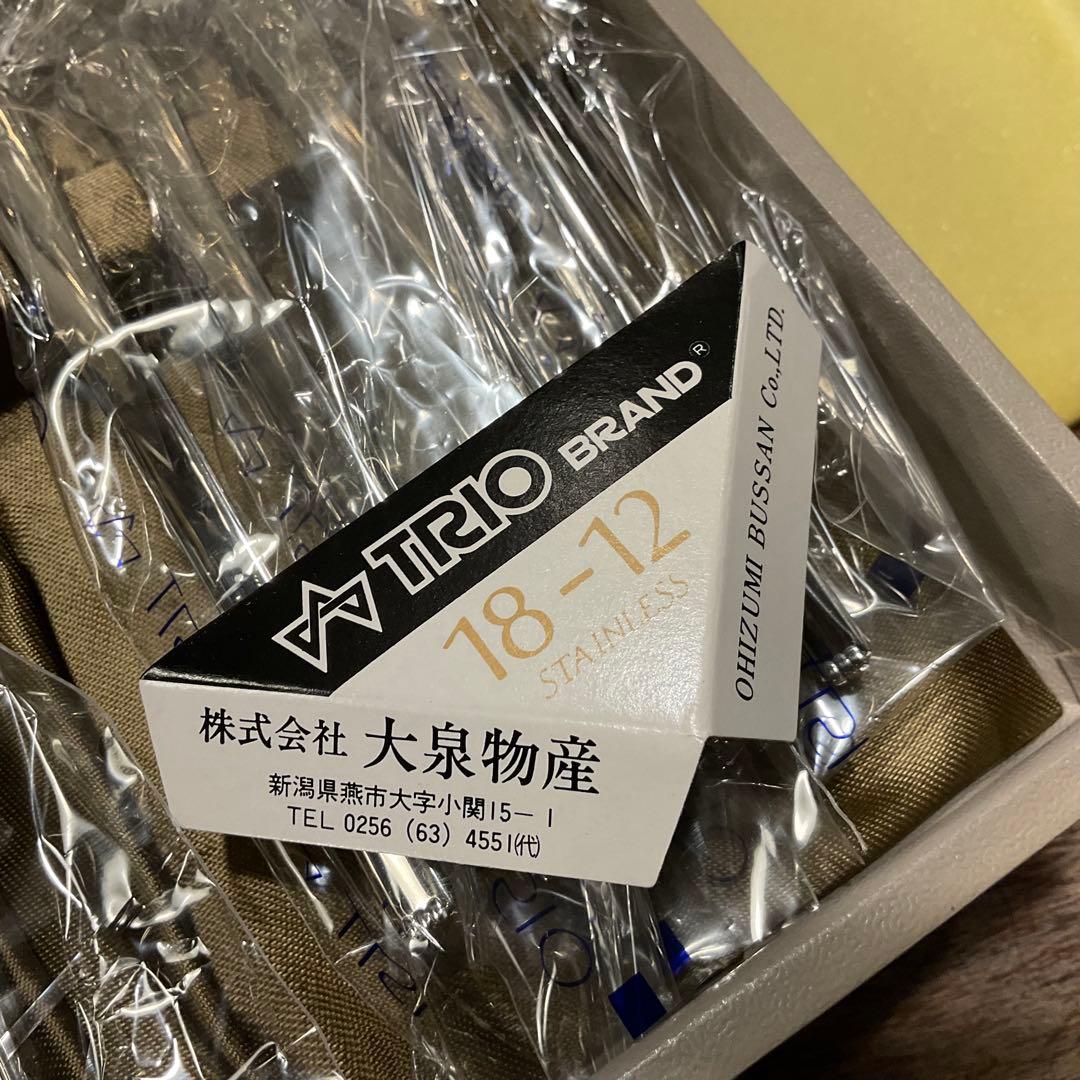 新品未使用！TRIO 18-12 ステンレス ソナタ カトラリーセット 35本