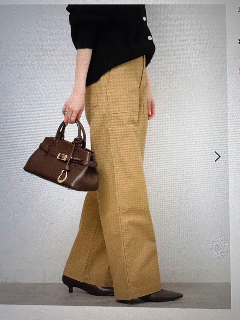 ジャーナルスタンダードレリューム ワイドベイカーパンツ