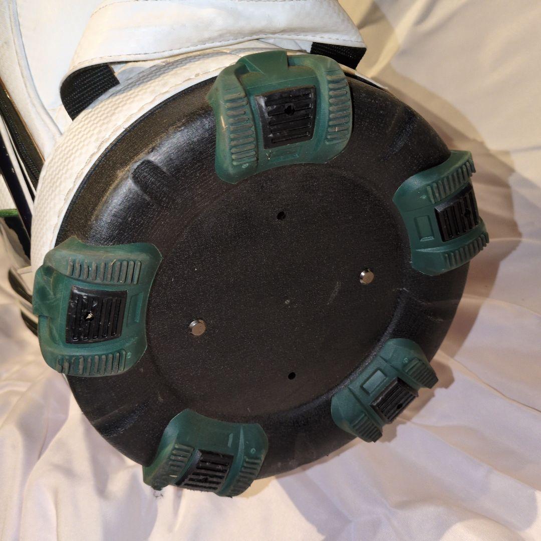 ルコックスポルティフ ゴルフ キャディバッグ９型【ホワイト】美品！