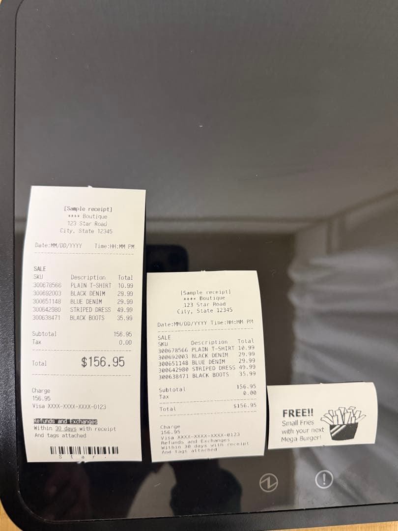 スター精密 mpop pop10 BLK JP プリンター内蔵型キャッシャー