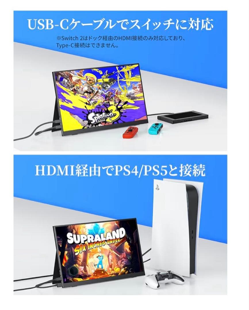 cocopar モバイルモニター ZS-156 15.6インチ