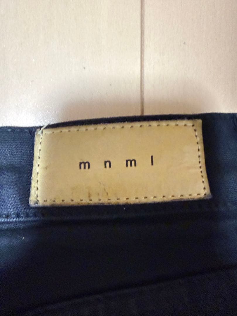 mnml ブラック スキニーデニム サイズ28 値下げ交渉可能です。