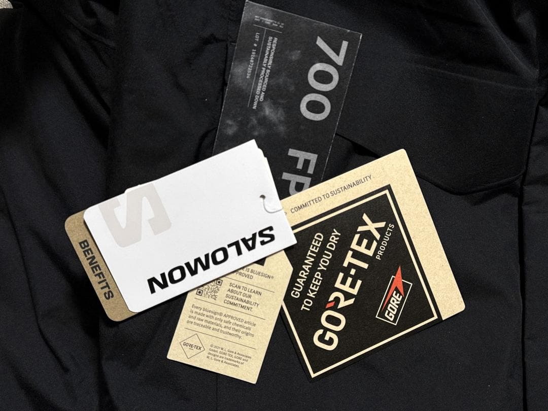 新品 サロモン パトローラー GORE-TEX ダウンジャケット US:M