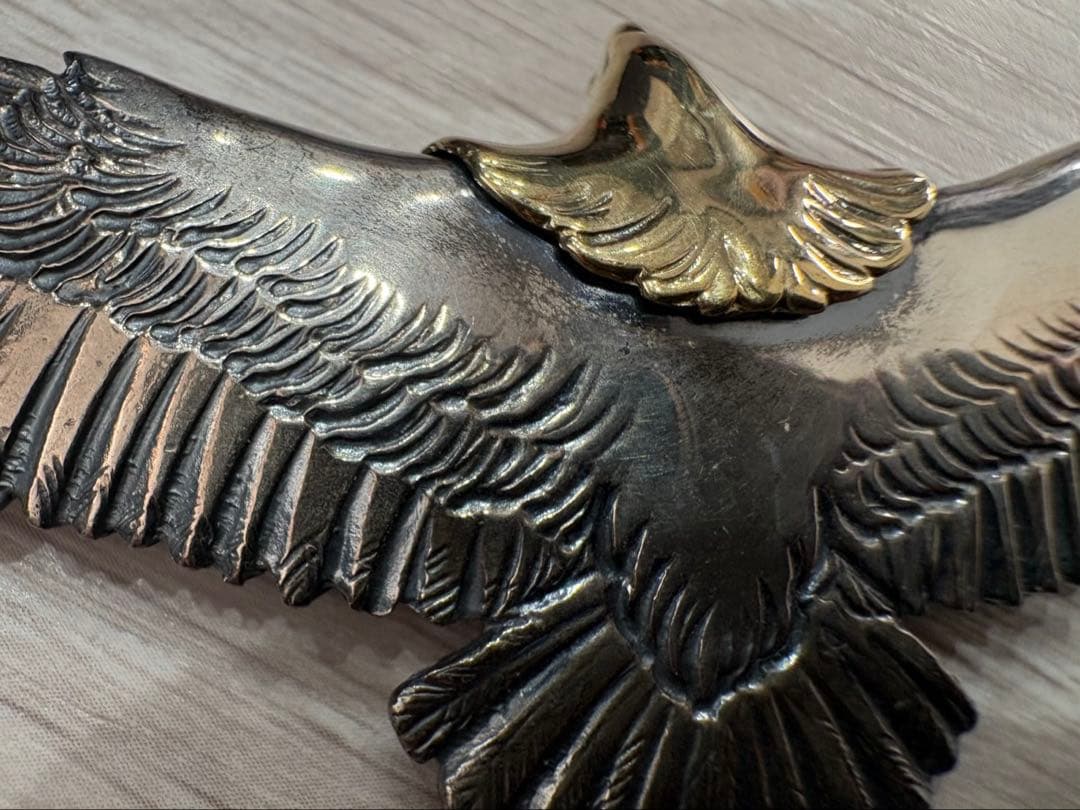 イーグル　1990 イーグル　タタキ　スタンプ　シルバー