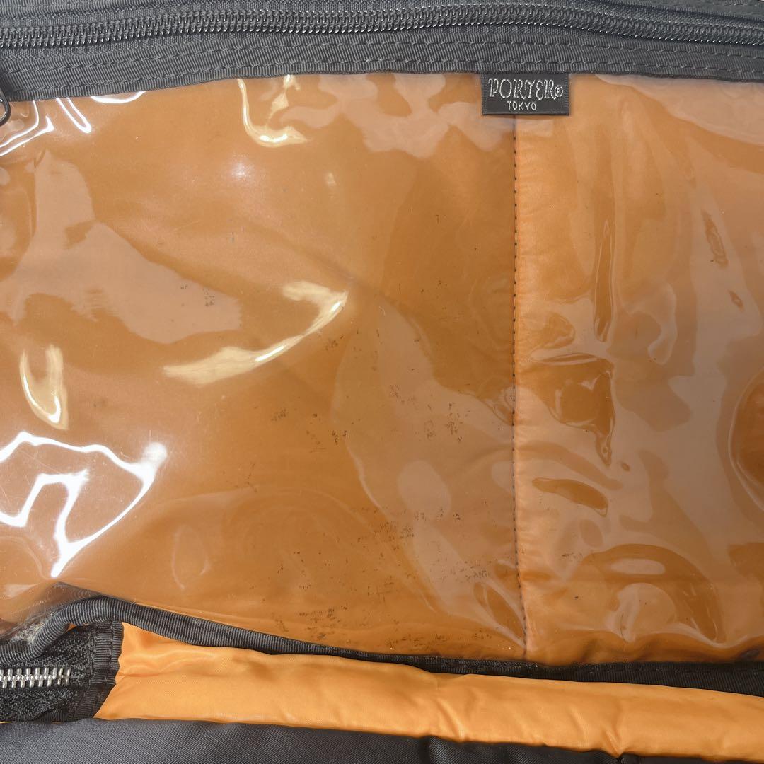 美品 ポーター タンカー XL 二層式 ショルダーバッグ ブラック 大容量 黒