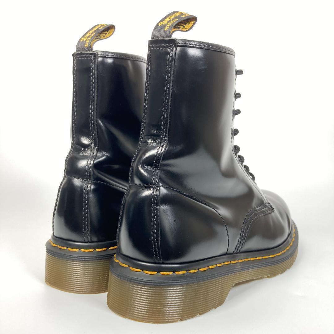 ドクターマーチン　1460 W　8ホールブーツ　スムースレザー　ブラック　黒