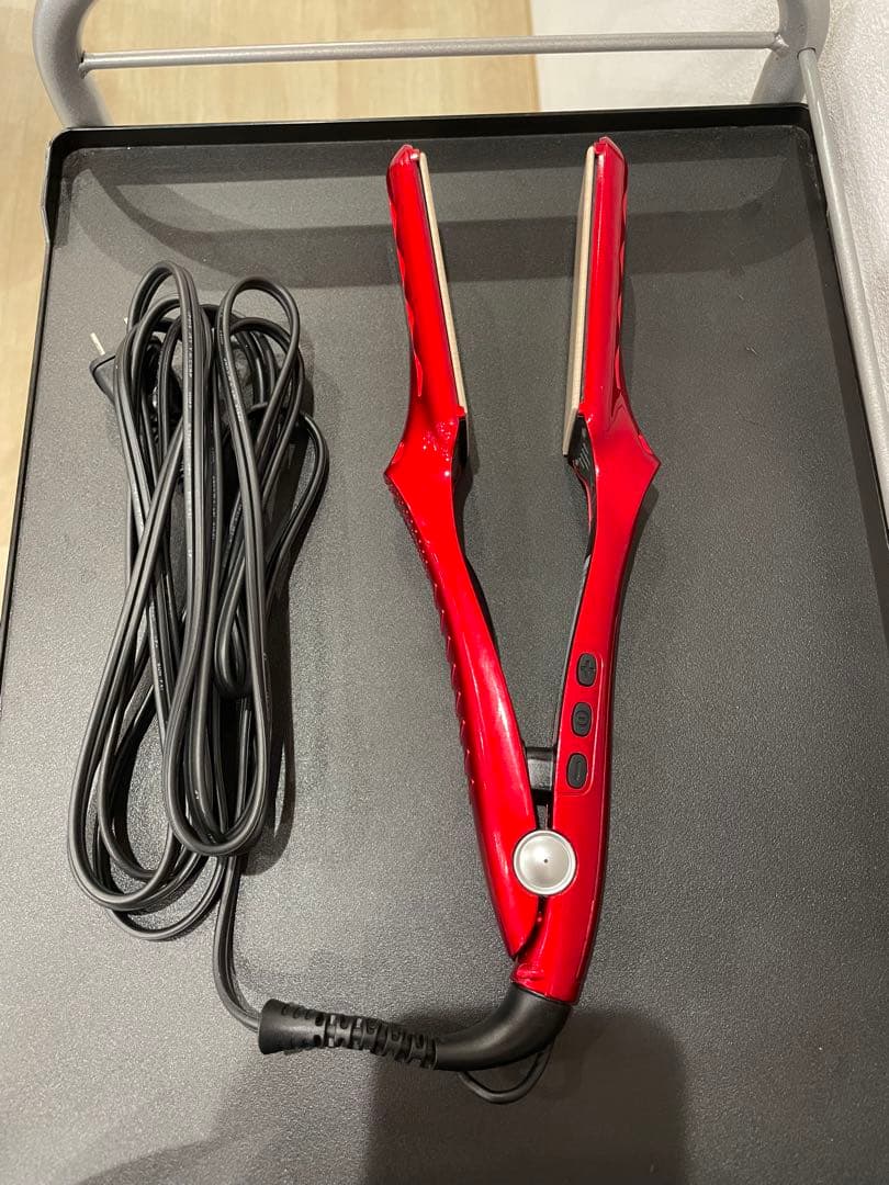 radiant ストレートヘアアイロン レッド 35mm ジャンク品