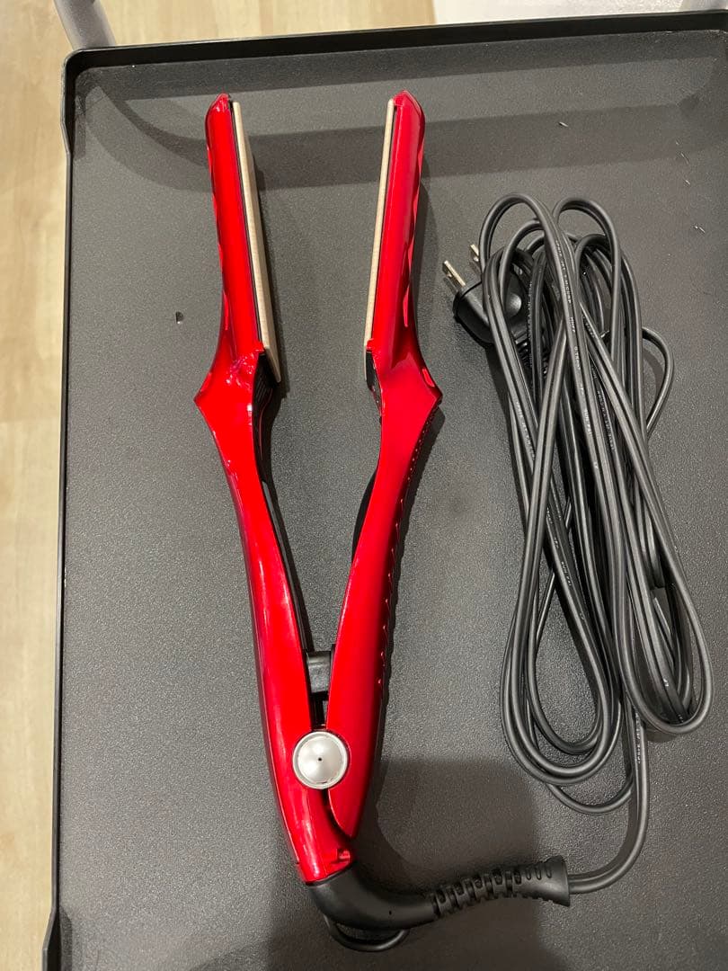 radiant ストレートヘアアイロン レッド 35mm ジャンク品