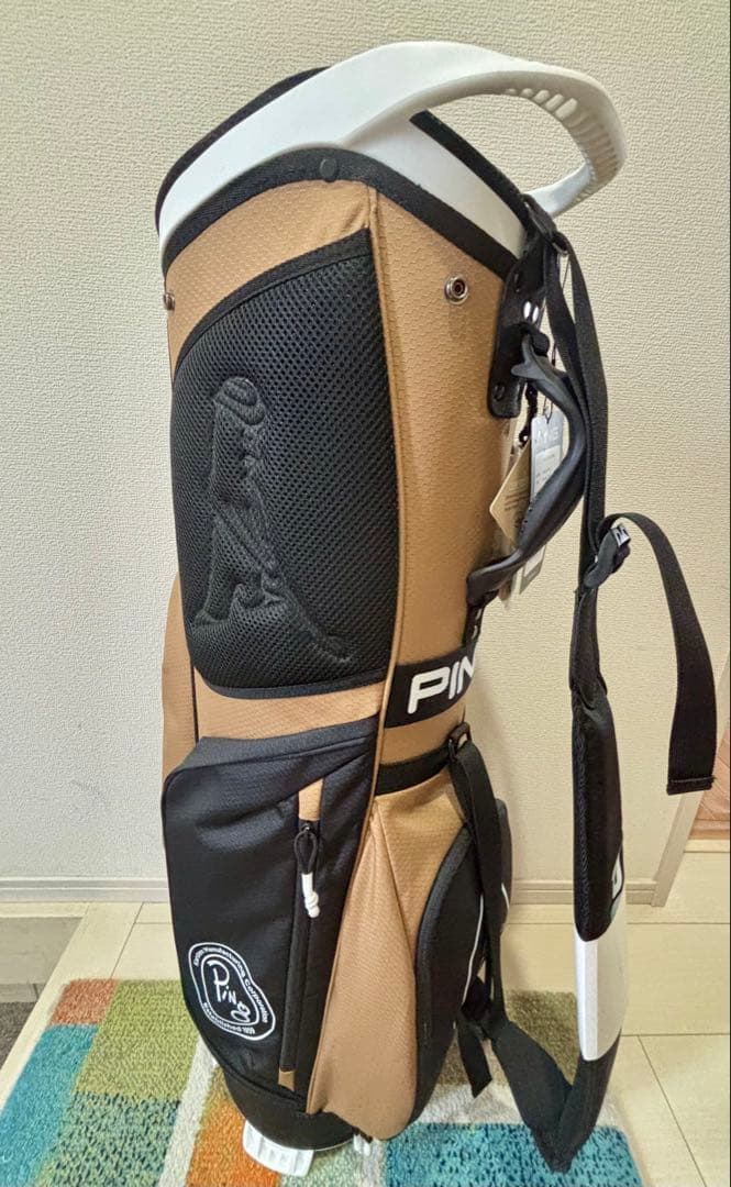 ピンキャディバッグ　サステナブルモデル　CB-P225