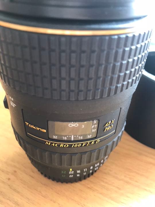 トキナー 100マクロはf2.8 D ニコンマウント