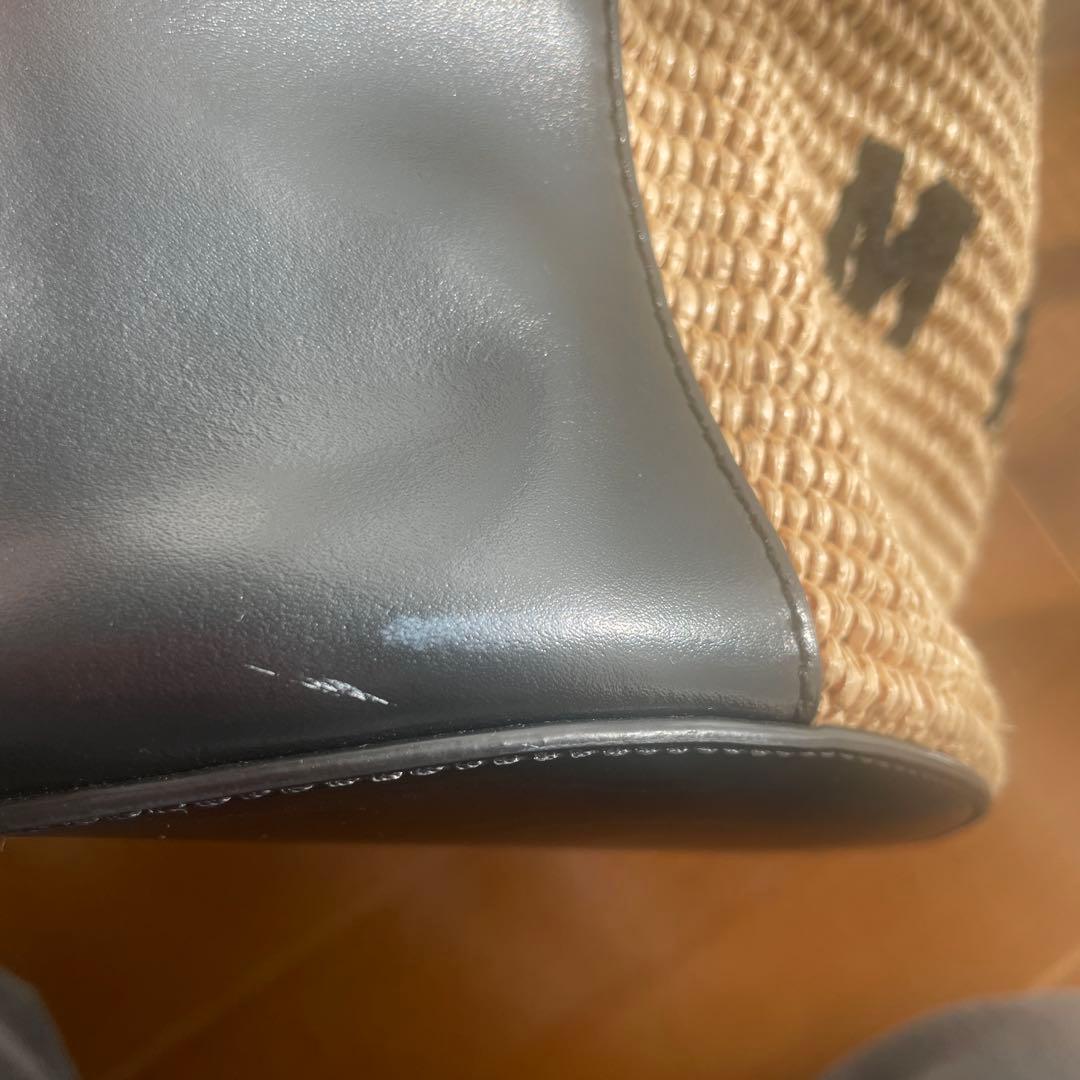 マルニ　カゴバック　ブラック　スモール