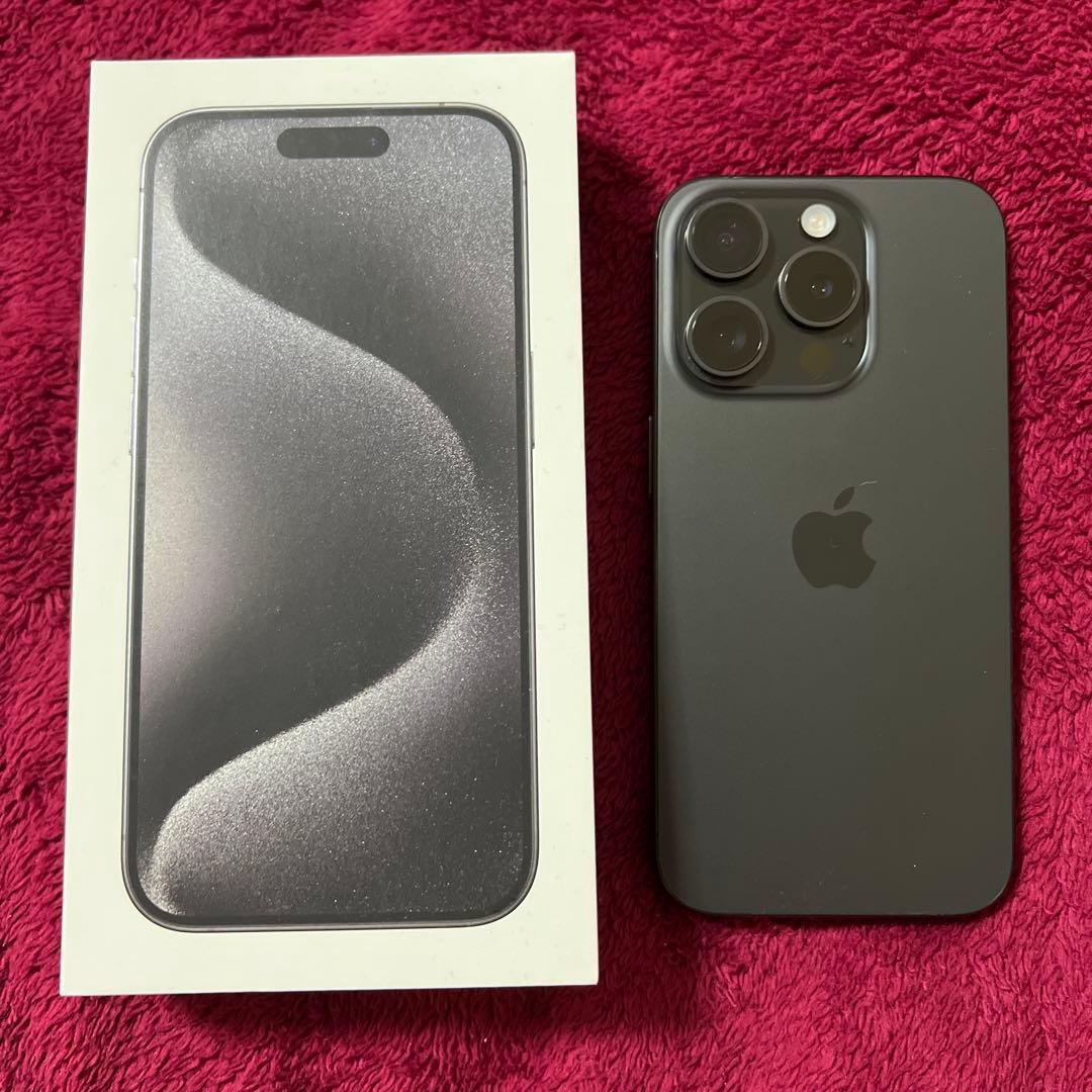 ち*わ様 F*n様 【中古】iPhone15pro 512gb 箱付き