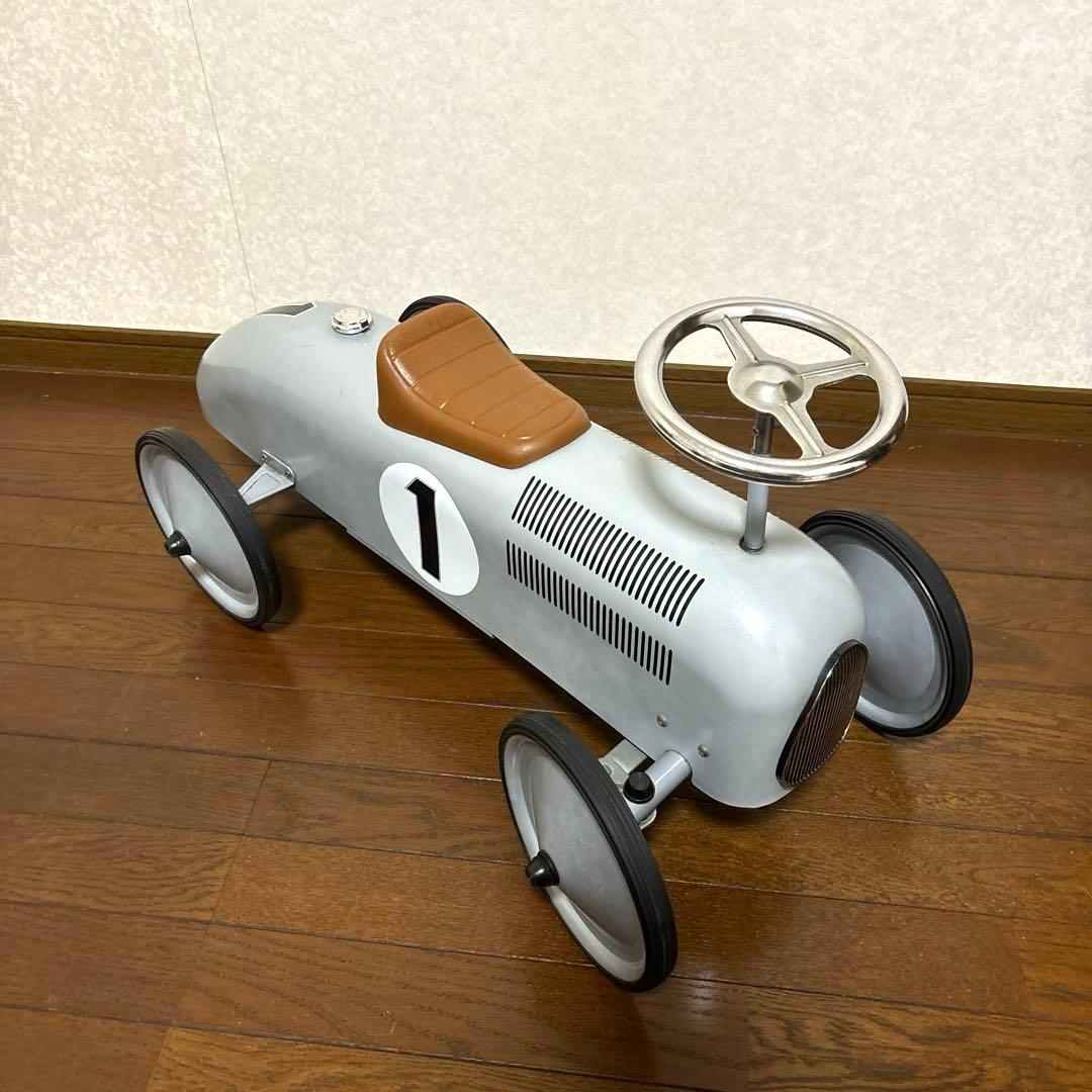 【良品】希少 アルタバーグ クラシック レーシングカー キックカー VILAC