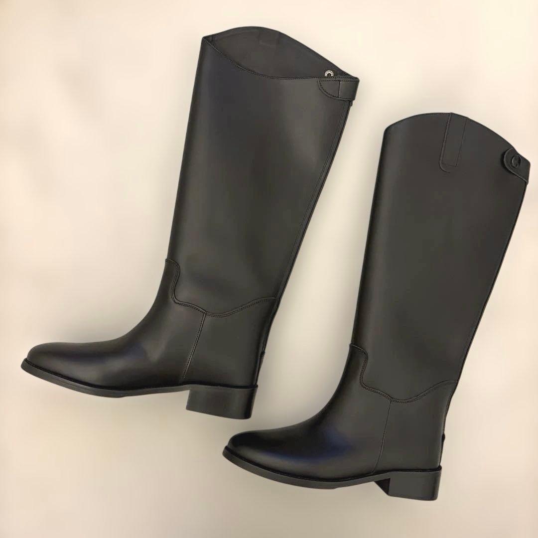 REMME レメ ロングブーツ 37 ブラック 新品未使用品
