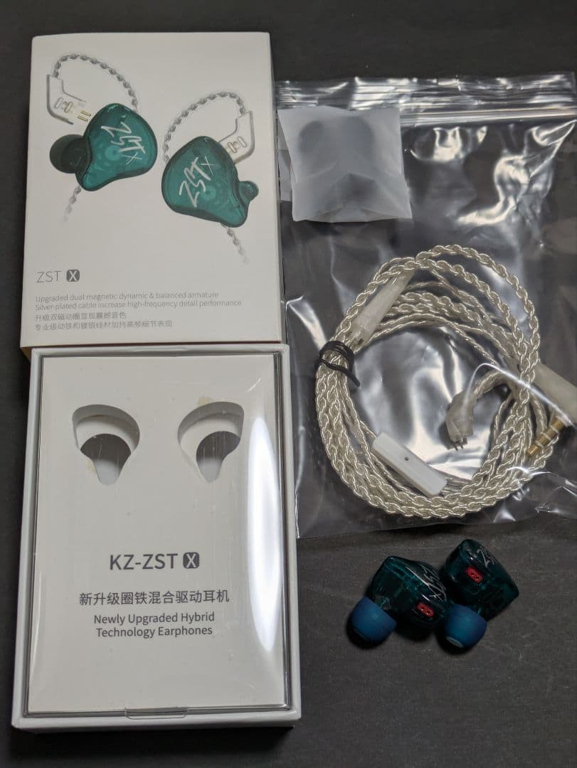 イヤモニ　有線イヤホン　リケーブル可能イヤホン　美品　DAC　清掃済　セット