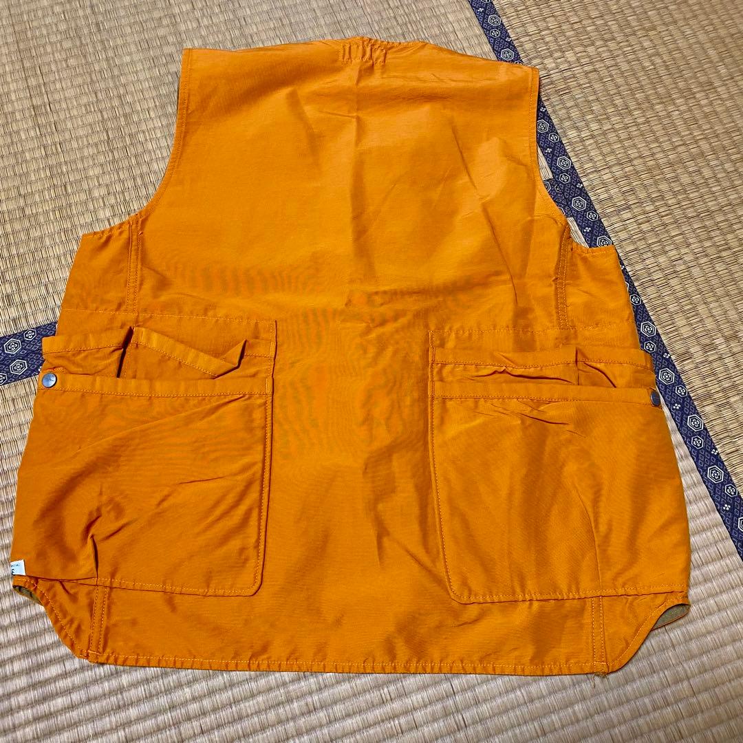 ササフラス ハンティングベスト XL オレンジ