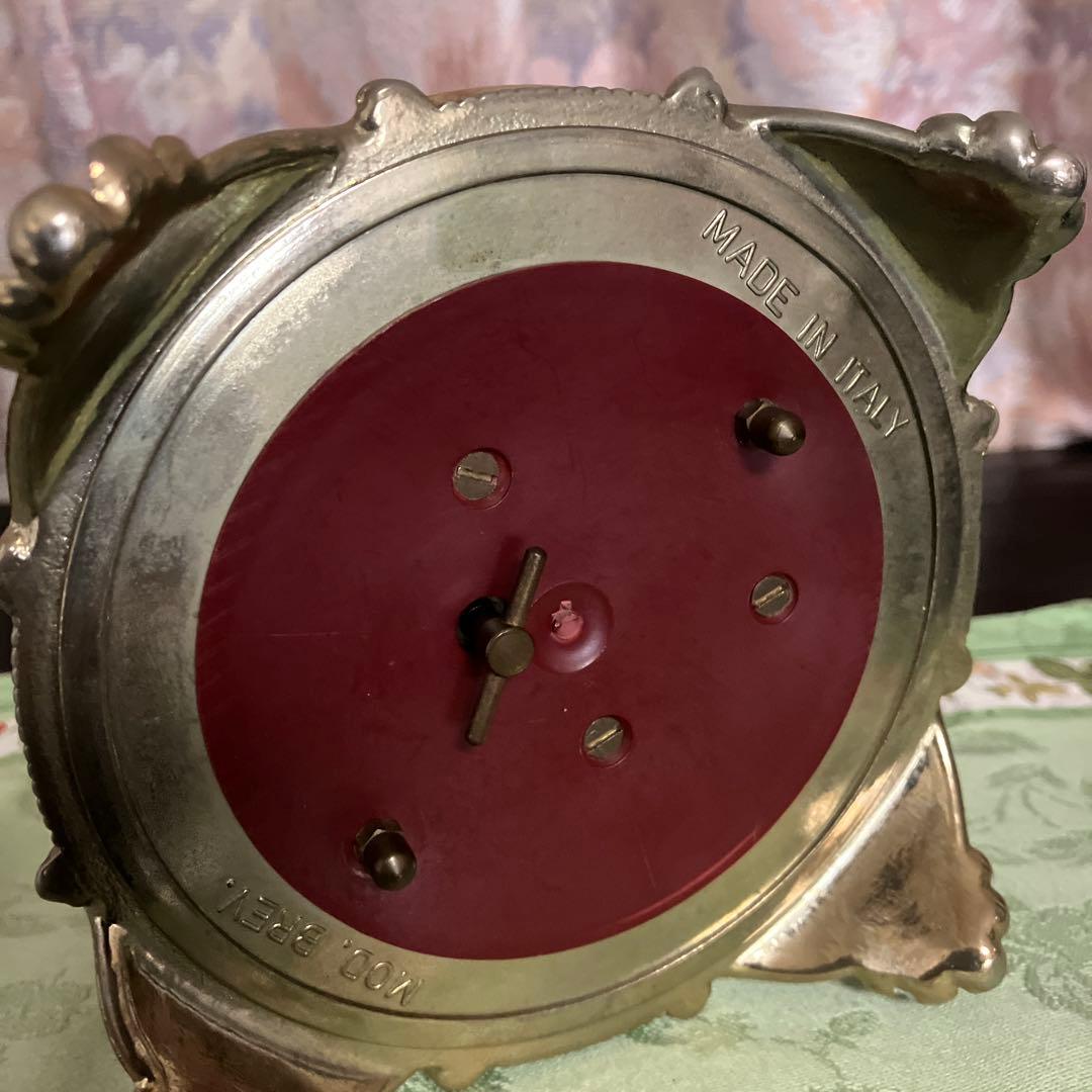 イタリア製オルゴール付き大理石シガレットケース葉巻入れ（曲は「白鳥の湖」）