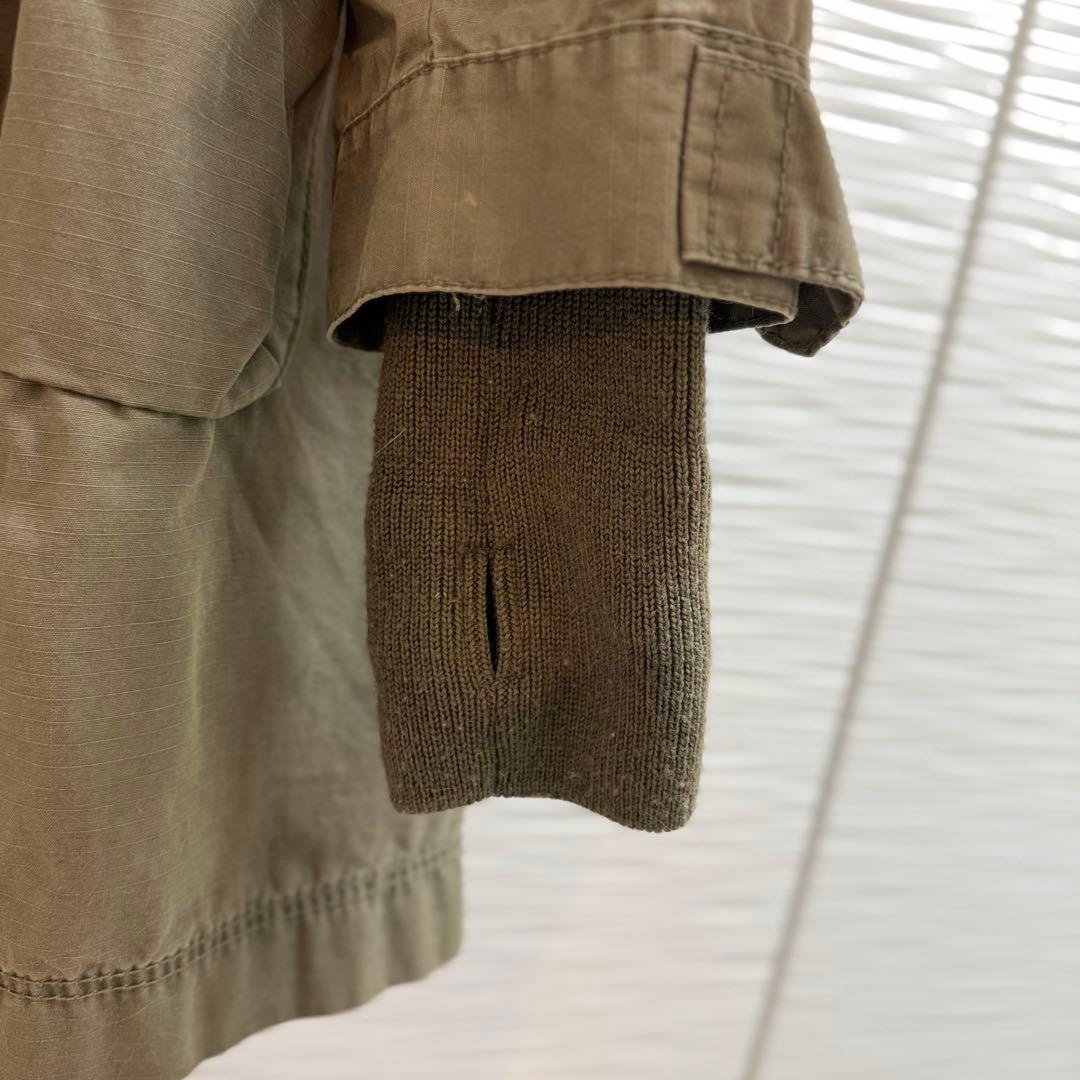 Burberry blue label 38 モッズコート フード付き