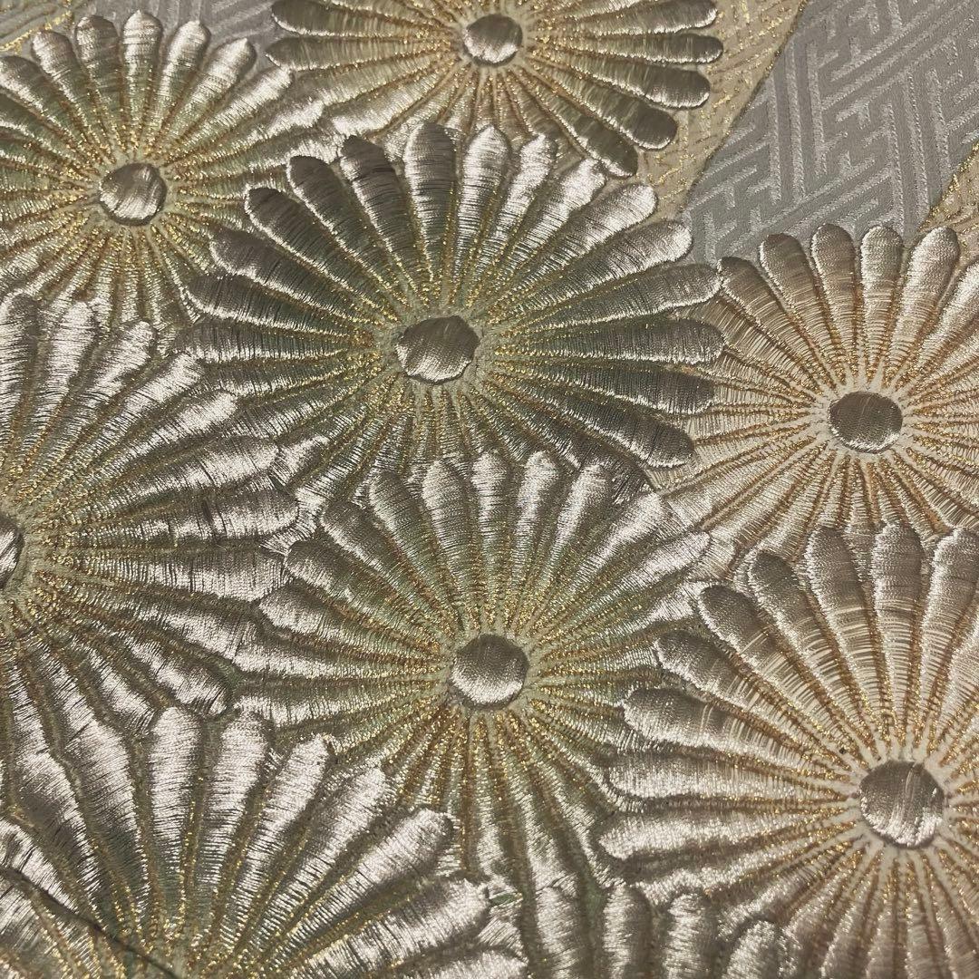 【NEW】美品♡ 淡いブルーグレー きれいめ 華尽く 正絹 色留袖 上品な着物